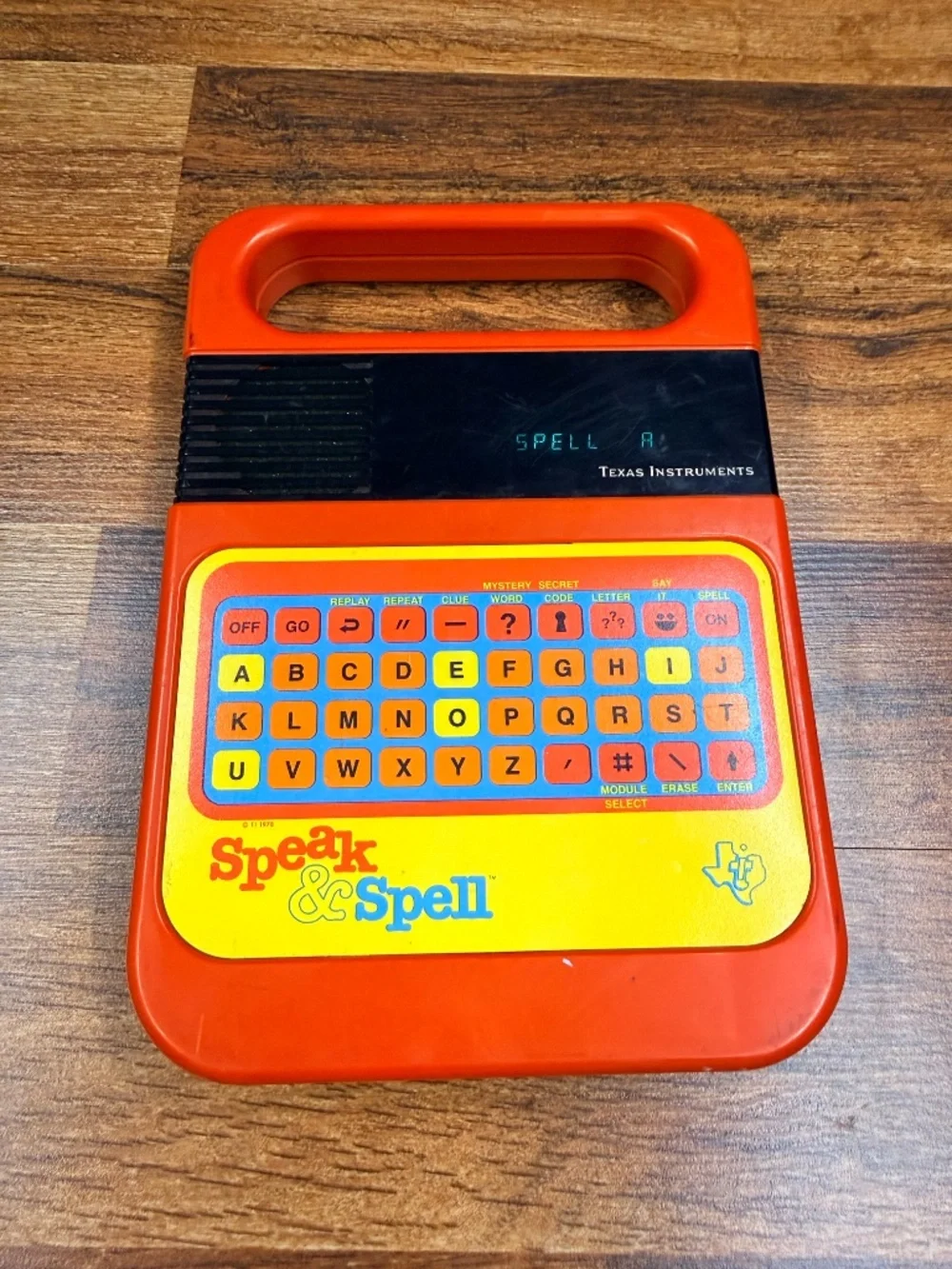 TEXAS INSTRUMENTS 1978 Speak & Spell Game